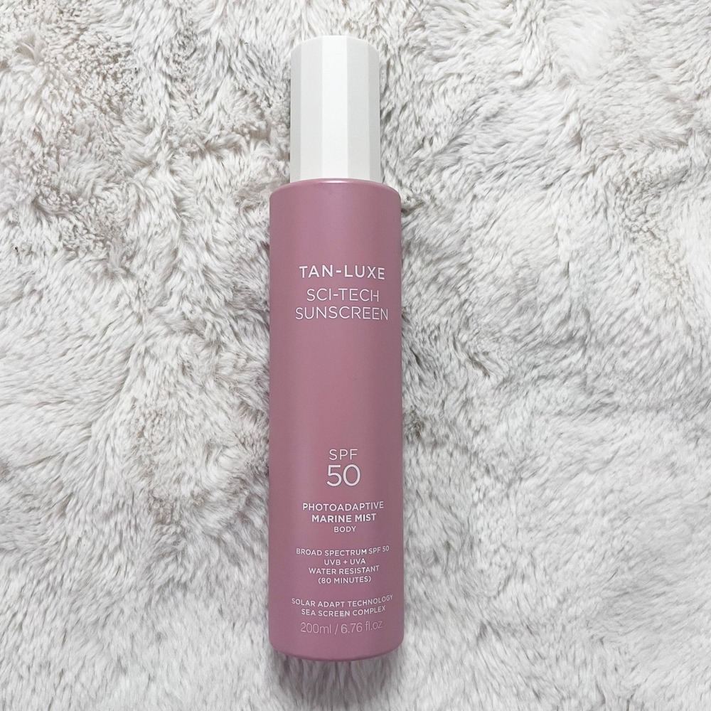 Tan-Luxe Sci-Tech Sunscreen Photoadaptive Marine Mist SPF 50